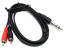 2xRCA(штекер)-Jack 6,3(штекер) Корд межблочный RCA- Jack